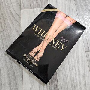 Honey Birdette Whitney Romantic Pink Thigh High Suspender Stockings Size M